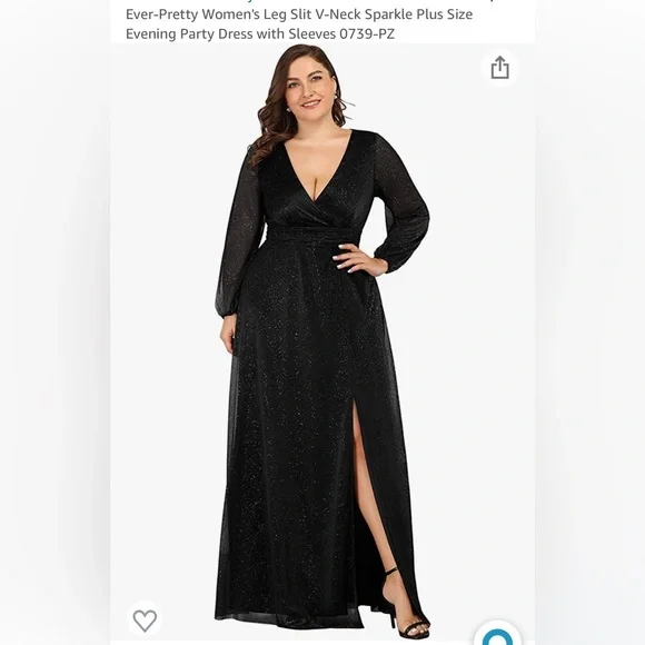Ever Pretty | Dresses | Black Sparkly Dressamazon